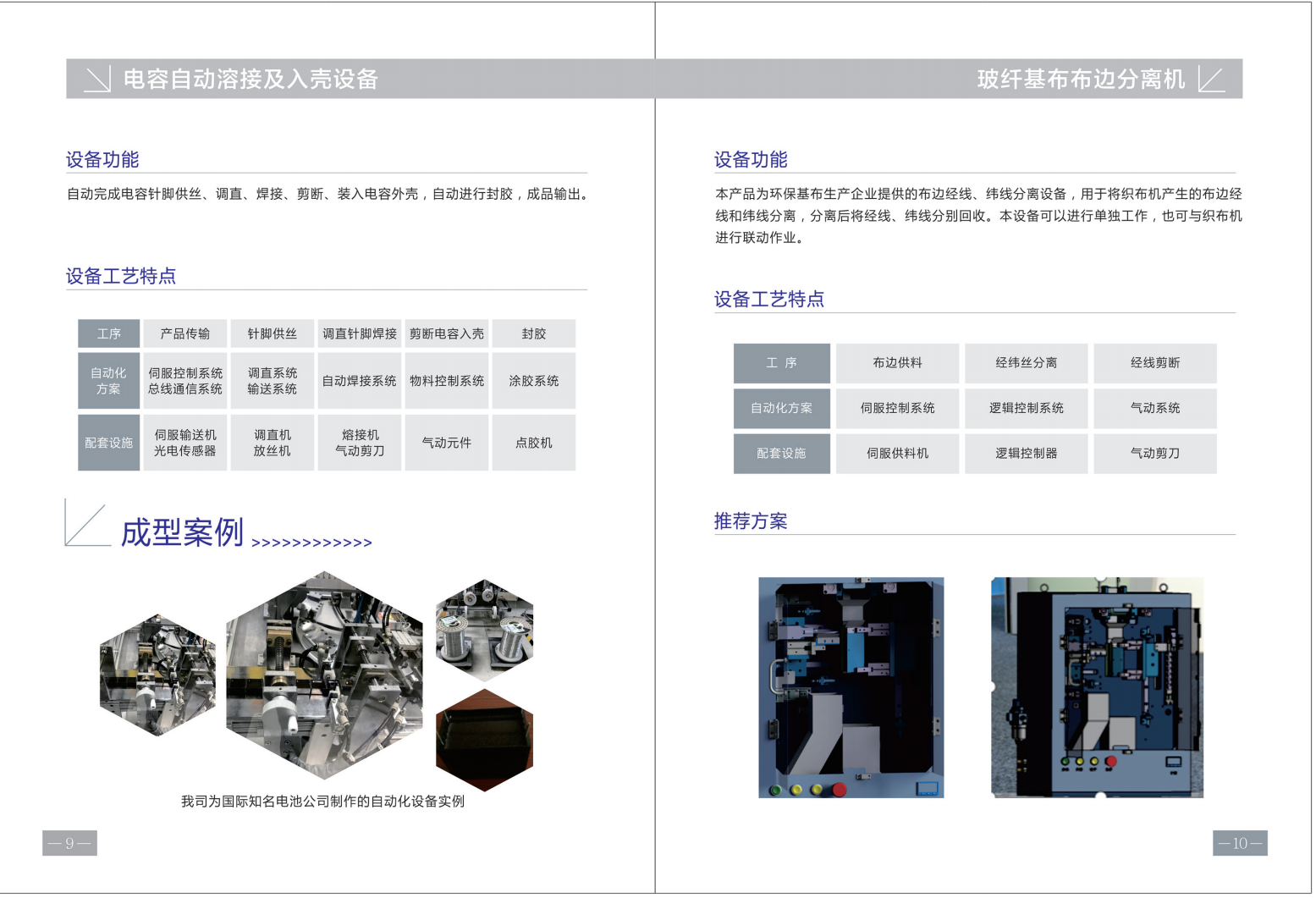 電容熔接設(shè)備+分離機